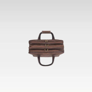 Coffee Brown Spacious Leather Laptop Bag - Perfect for Work Travel and Daily Essentials