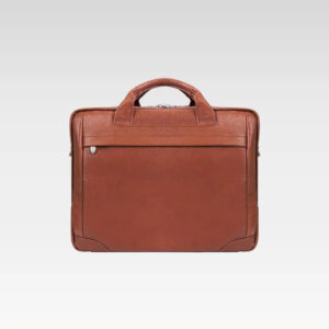 BRIDGEPORT | 17" Large Leather Laptop & Tablet Briefcase