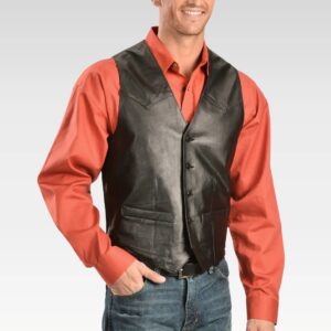 Scully Lamb Leather Vest