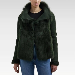 Spring Street Luxury Shearling Coat