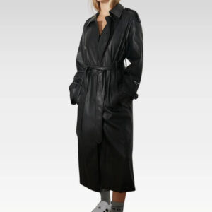 VAGUE THE LEATHER TRENCH